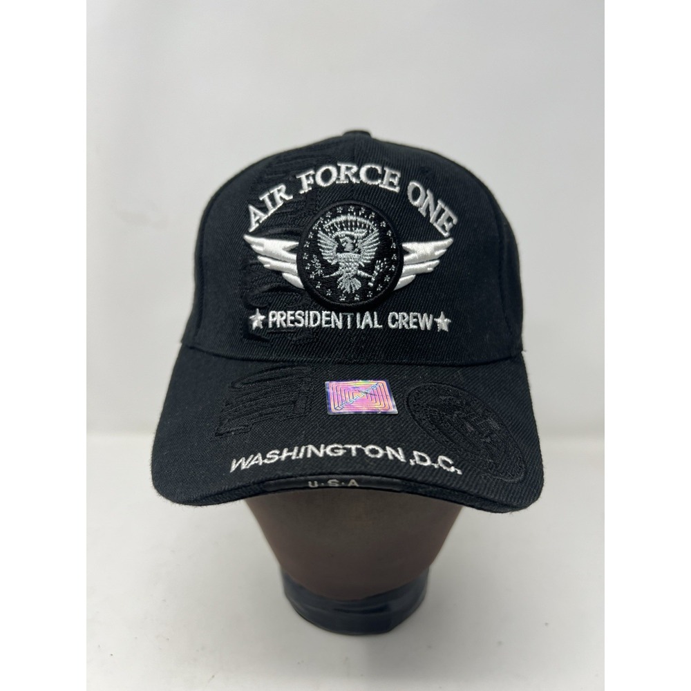 trucker hat baseball Cap Vintage Air Force One Presidential Crew Commander Chief